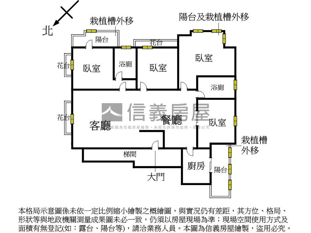 典藏大直優質四房房屋室內格局與周邊環境
