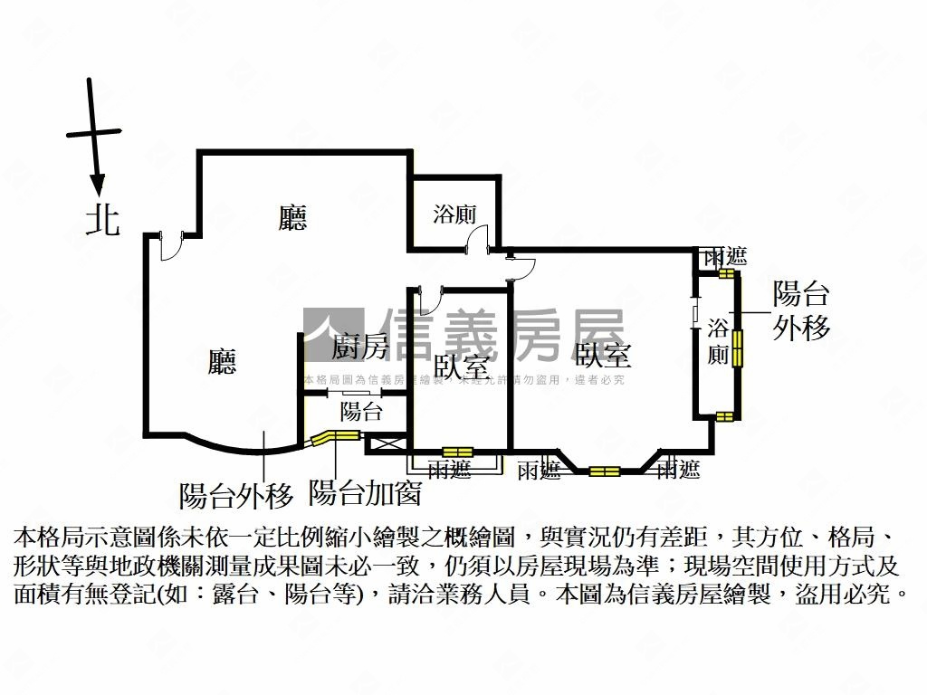 汐止漂亮２房２衛配車位房屋室內格局與周邊環境