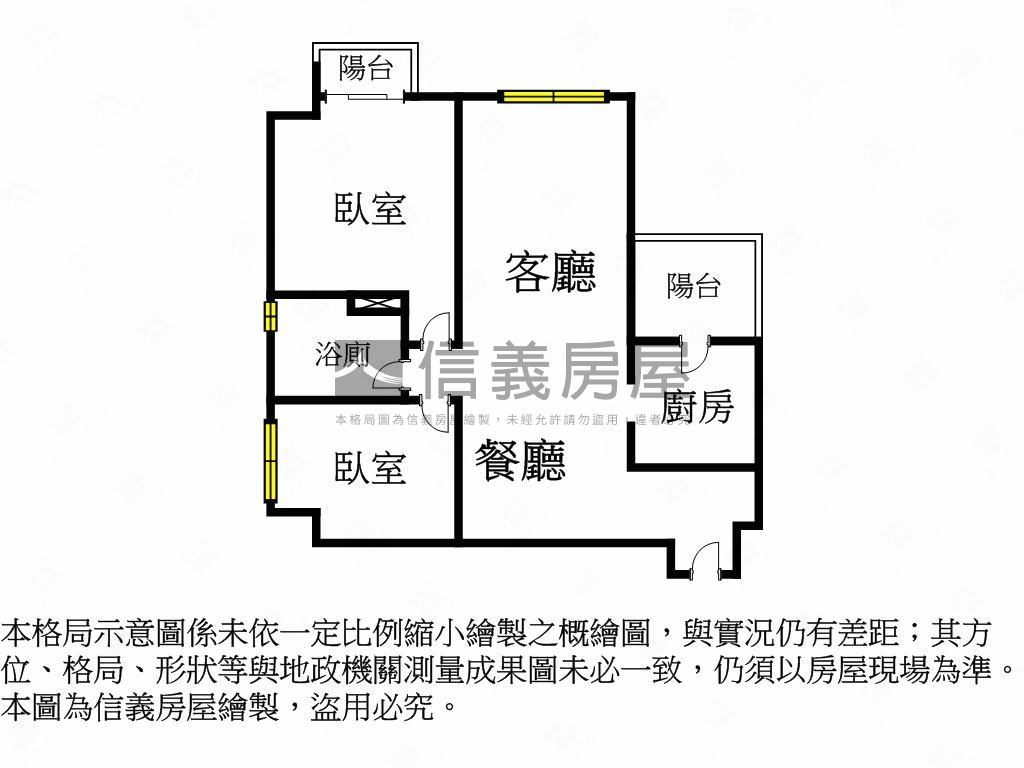 誠售．市鎮之櫻兩房平車房屋室內格局與周邊環境