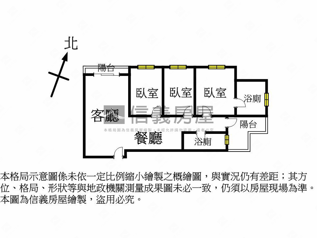 聚富滿滿，全新三房平車房屋室內格局與周邊環境