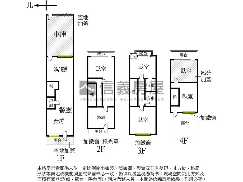 自強路採光明亮車墅房屋室內格局與周邊環境