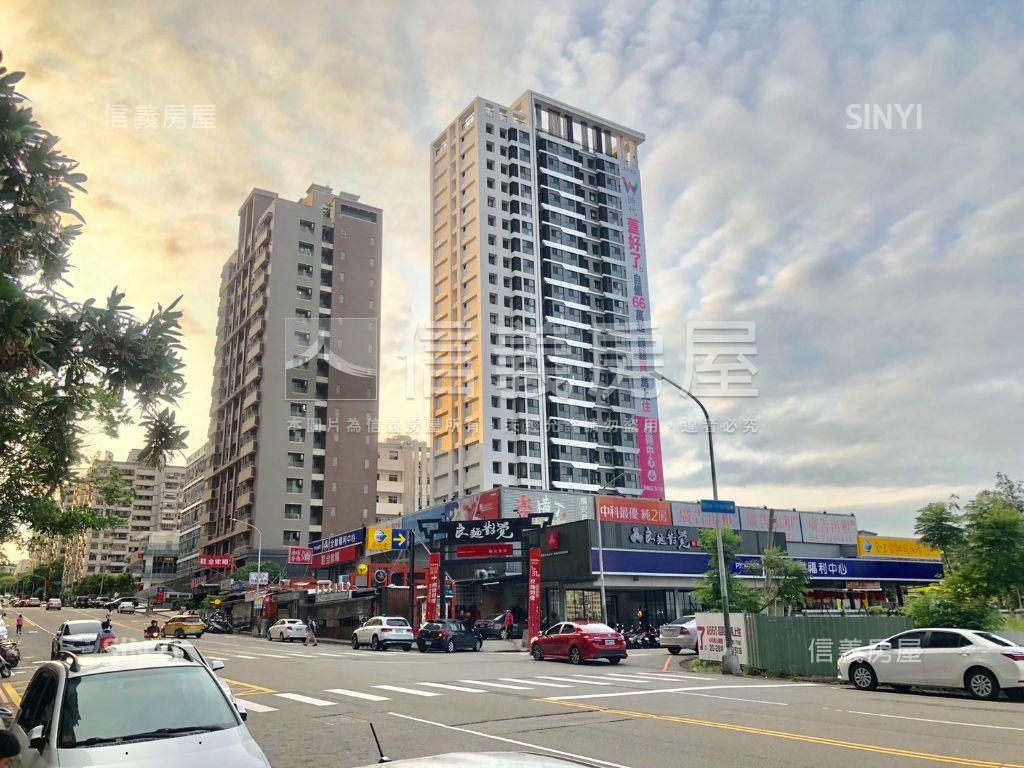 中科東海黃金店面１＋２樓房屋室內格局與周邊環境