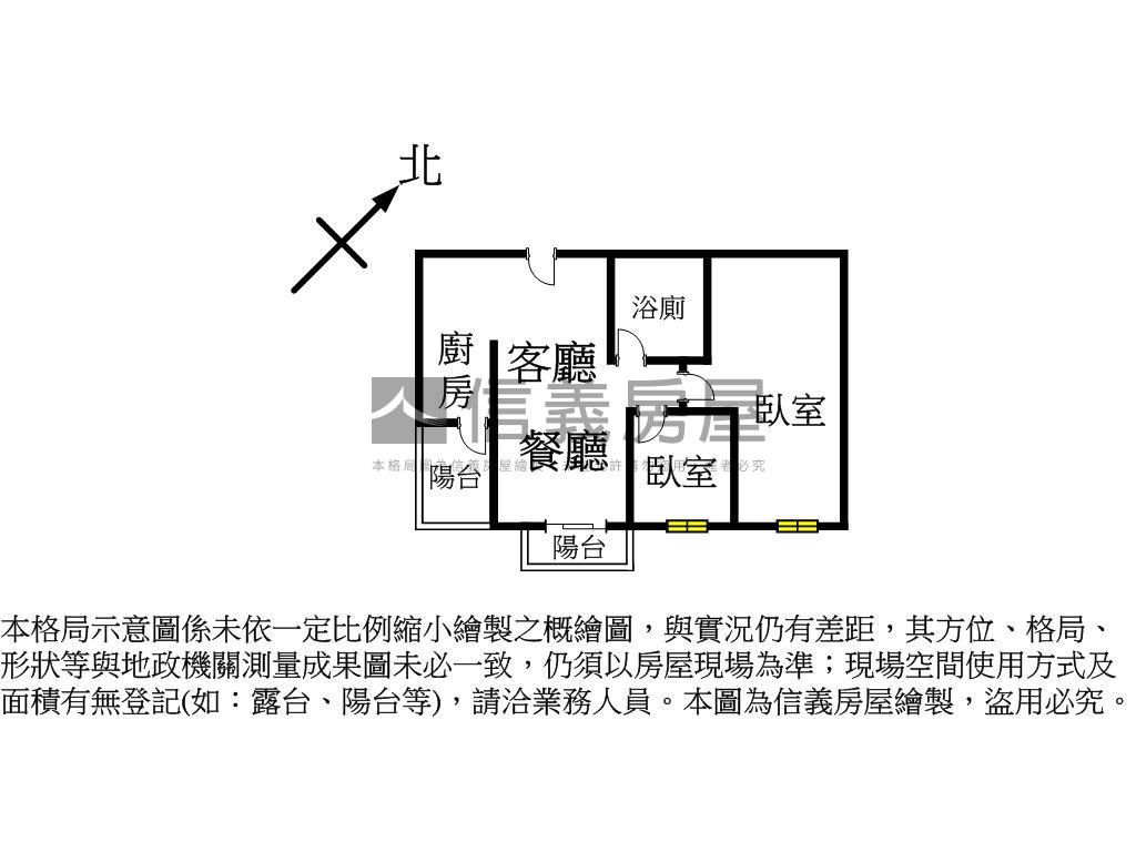 精美裝潢兩房平面車樂捷市房屋室內格局與周邊環境