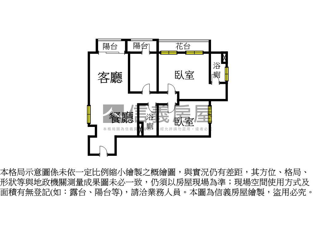 專任●樺龍青蔦２房附車位房屋室內格局與周邊環境