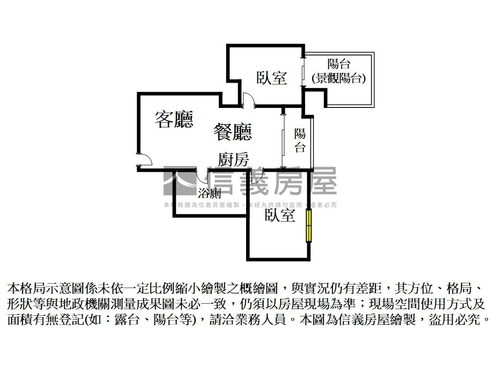 屋主誠意出售！森美樹兩房房屋室內格局與周邊環境