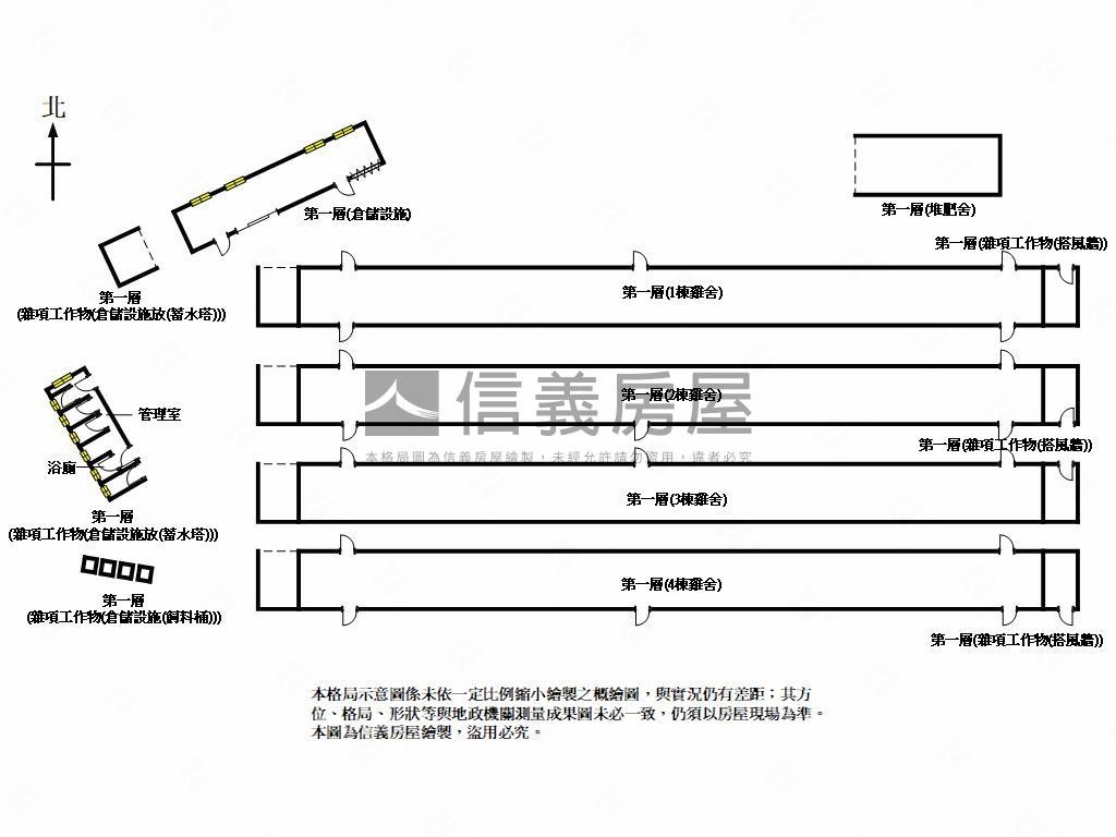 路竹約四千坪合法養雞場房屋室內格局與周邊環境