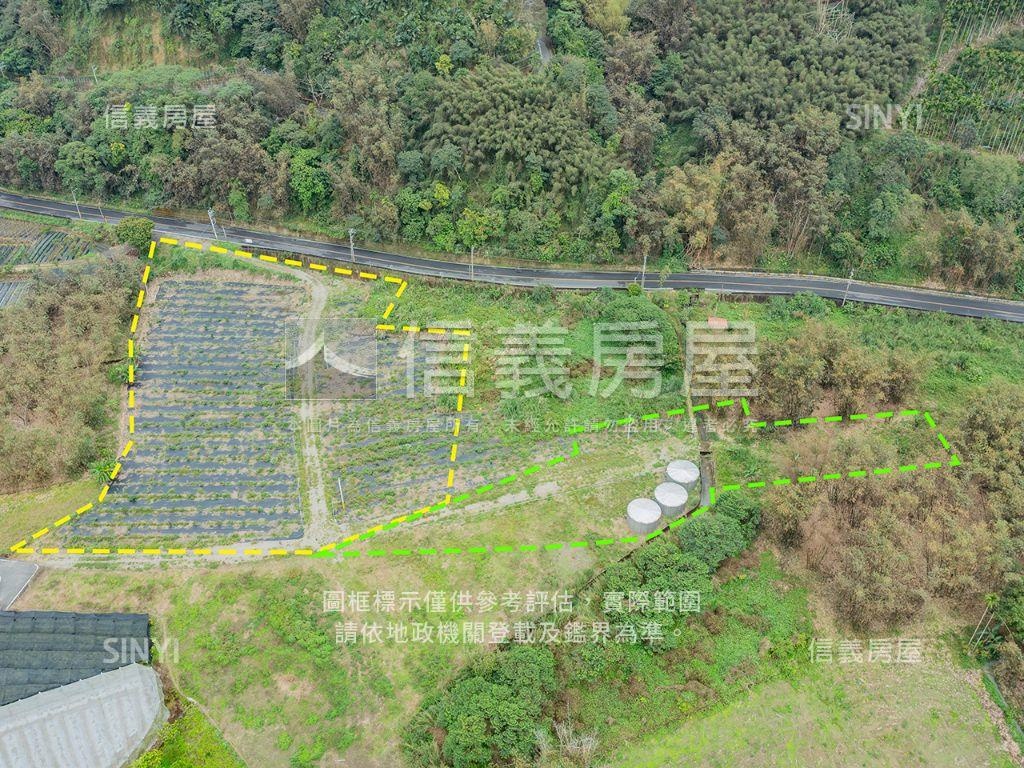 竹山鯉南路有水有電美地Ａ房屋室內格局與周邊環境