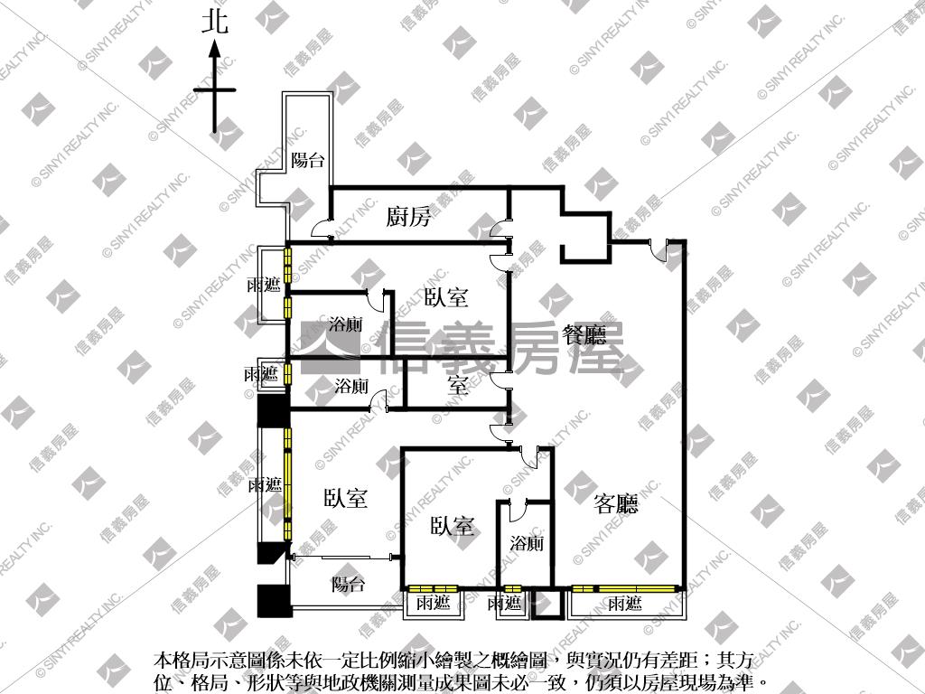 【新】首泰信義豪邸２２Ｂ房屋室內格局與周邊環境