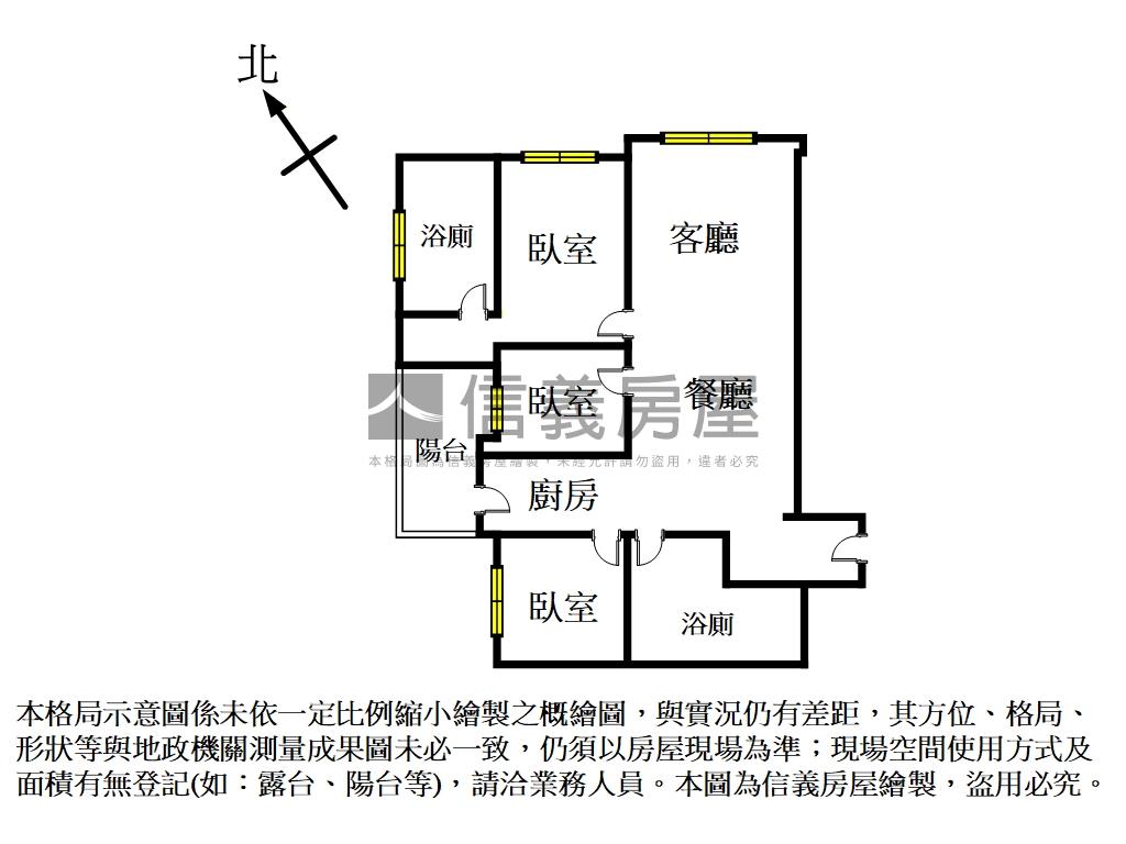 勝華Ｖ８新穎未入住高樓房屋室內格局與周邊環境