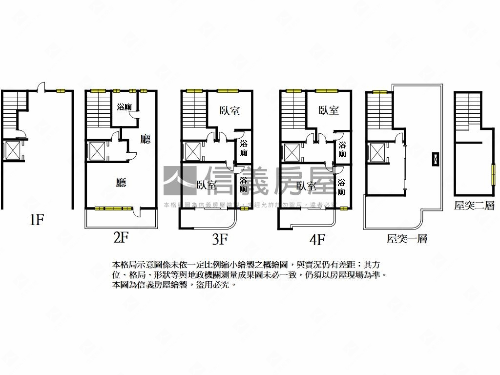 弘達樂居透天Ｂ２戶房屋室內格局與周邊環境