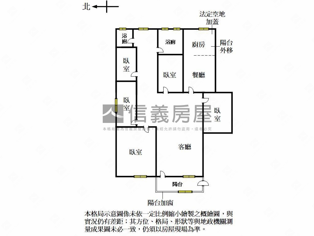 近竹中車站稀有五房房屋室內格局與周邊環境