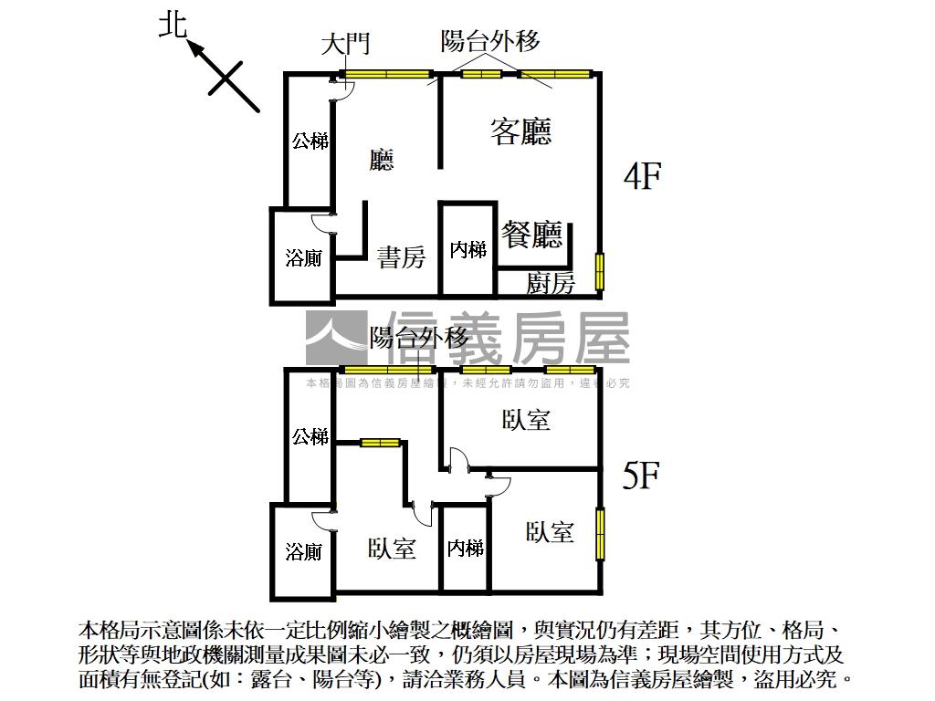 ⟪捷運⟫稀有樓中樓美四房房屋室內格局與周邊環境