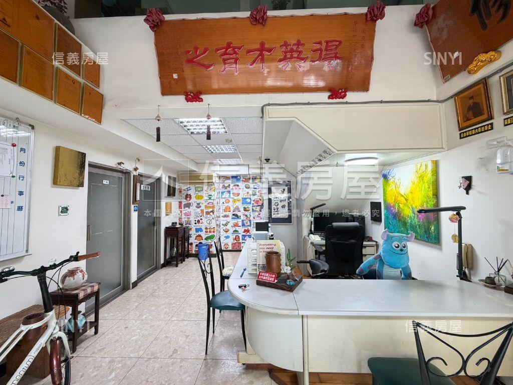 大面寬破百坪臨路金店面房屋室內格局與周邊環境