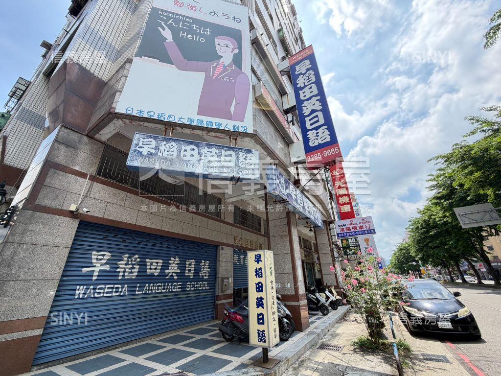 大面寬破百坪臨路金店面房屋室內格局與周邊環境