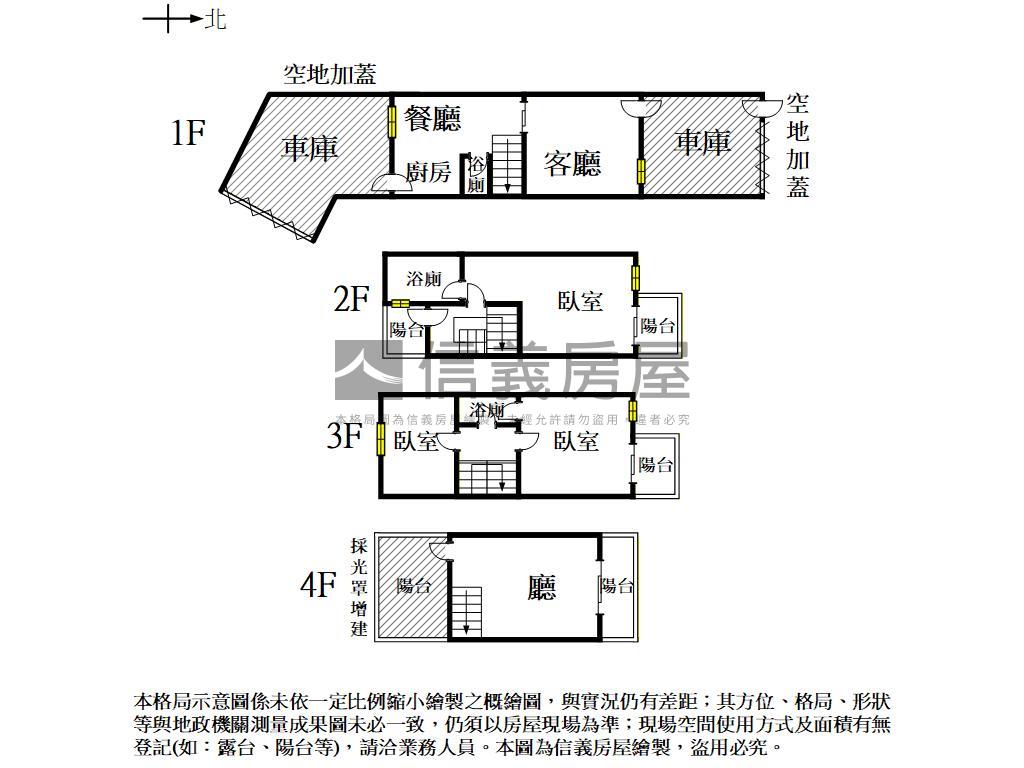 近麥當勞雙車庫車墅房屋室內格局與周邊環境