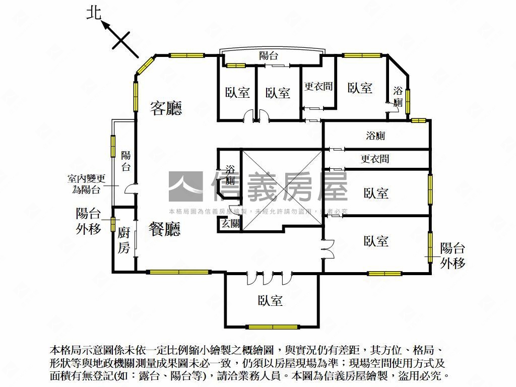 國美晴空精緻美裝潢視野戶房屋室內格局與周邊環境