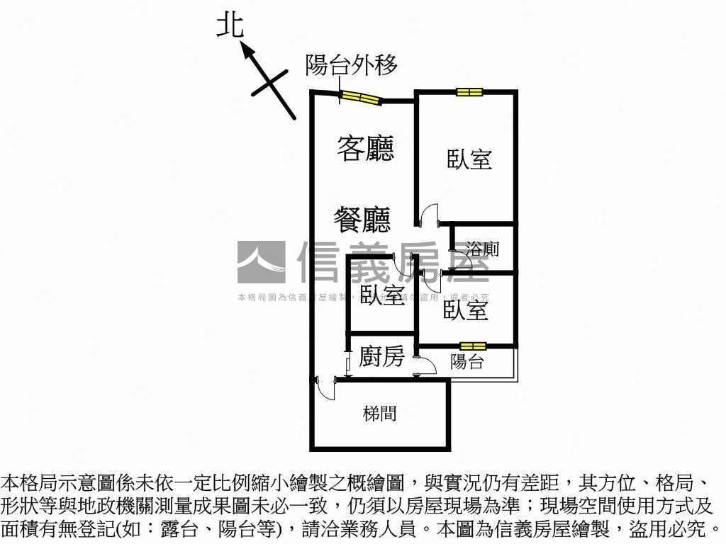 板橋新都市電梯三房房屋室內格局與周邊環境