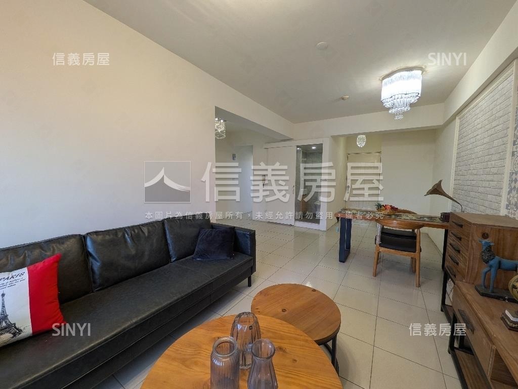 低總價文心中清站朝南３房房屋室內格局與周邊環境