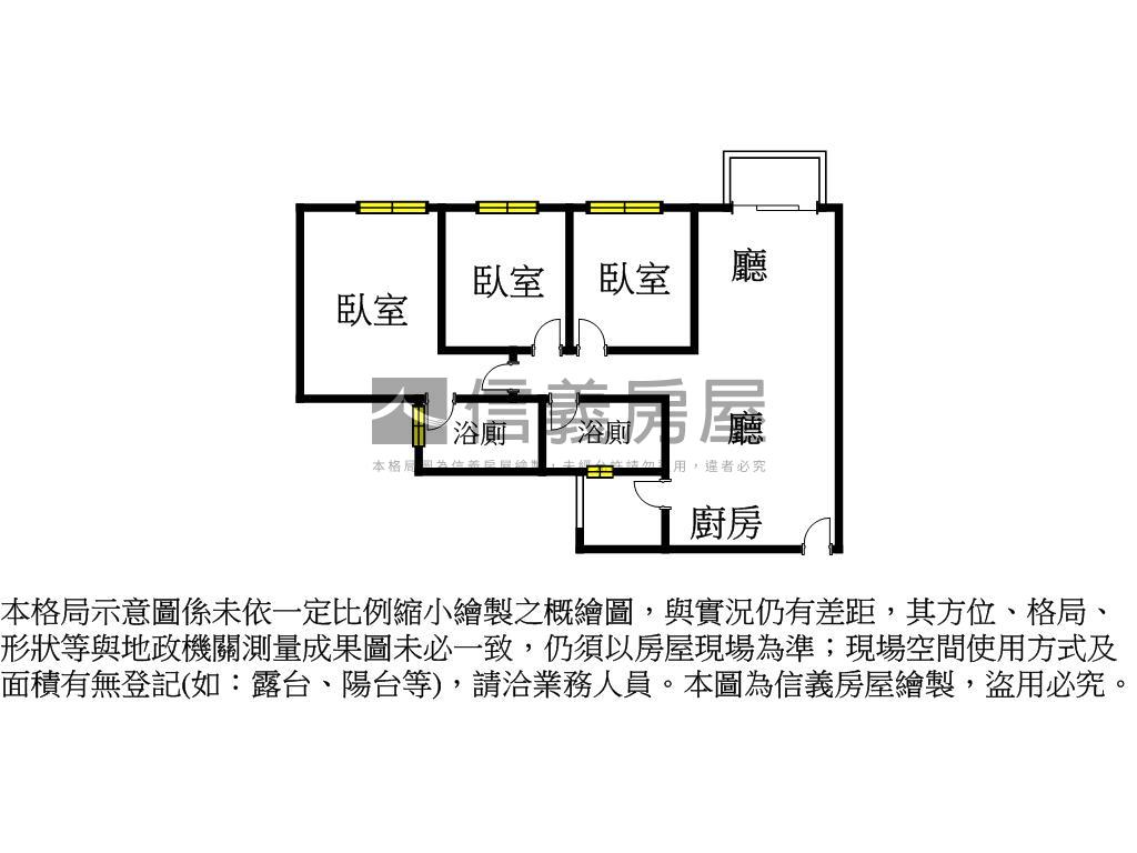 品藏捷笙ＡＲＴ低總價３房房屋室內格局與周邊環境