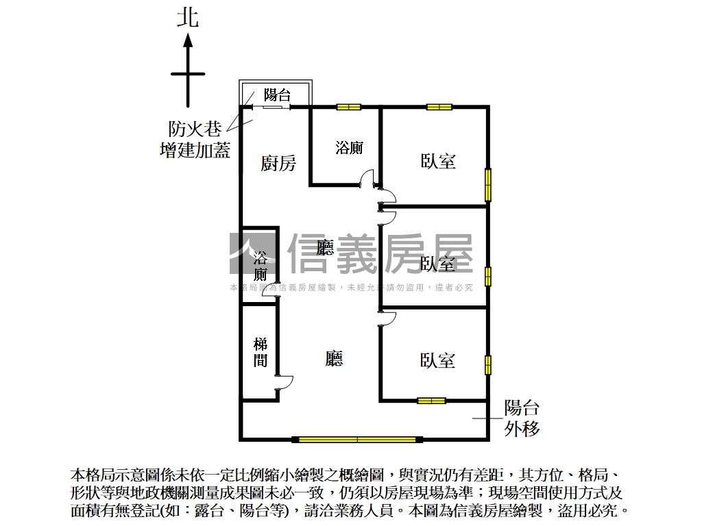 師大邊間三房美寓房屋室內格局與周邊環境