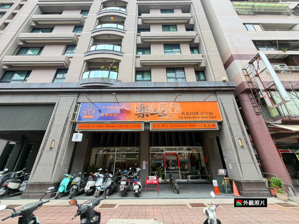 無住字樣｜醒目面寬金店面房屋室內格局與周邊環境