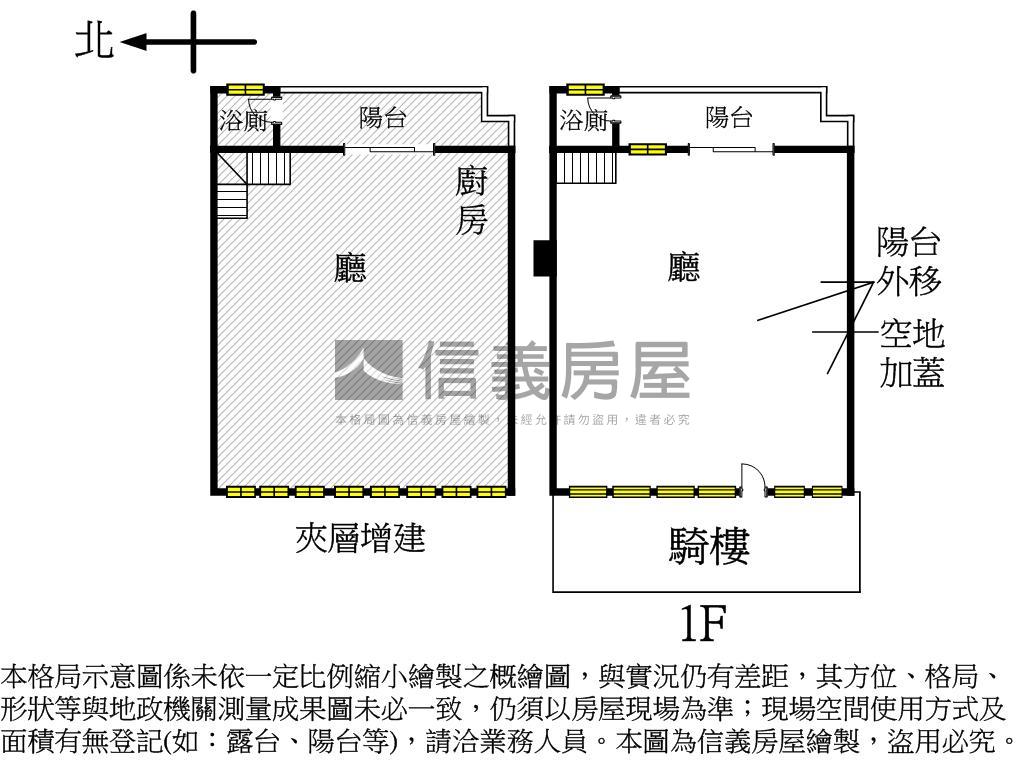 無住字樣｜醒目面寬金店面房屋室內格局與周邊環境