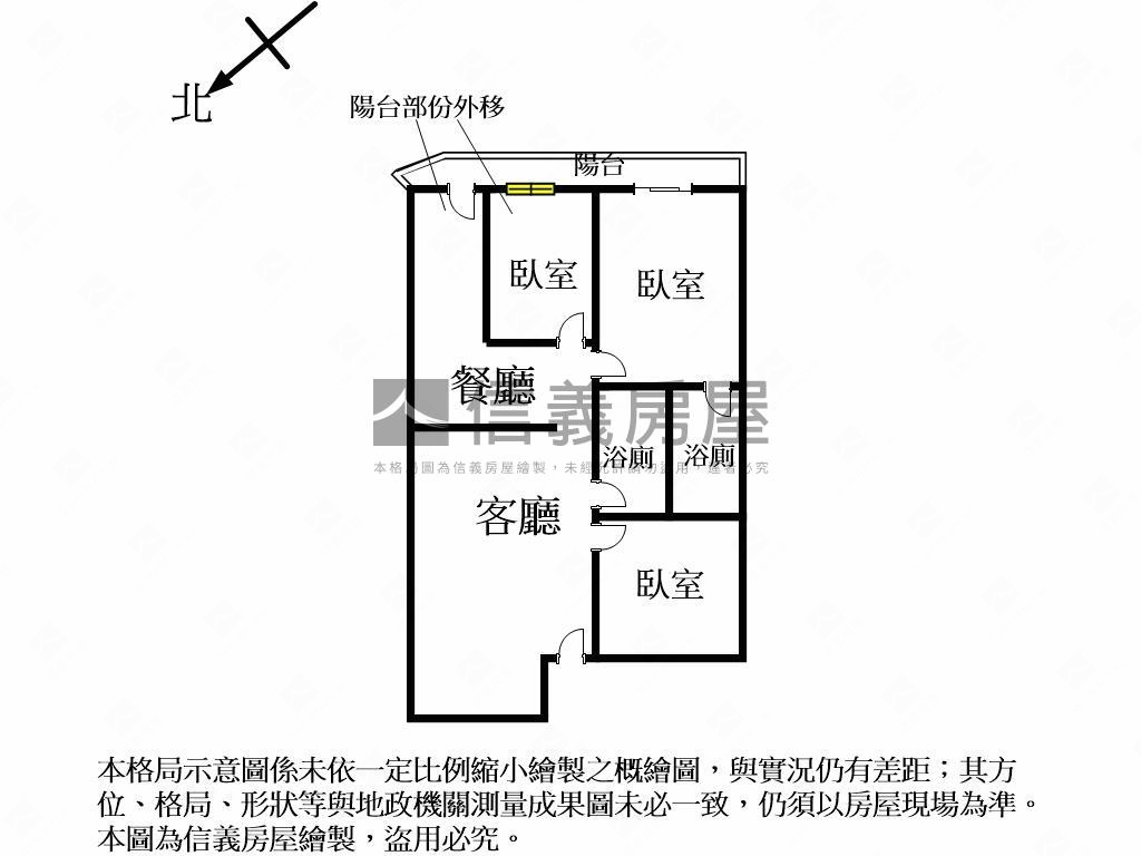 可看‼️西區低總價大三房房屋室內格局與周邊環境