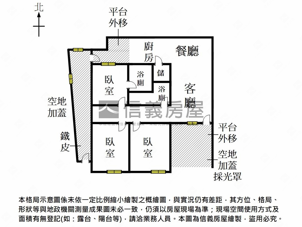 稀有朝南一樓美寓房屋室內格局與周邊環境