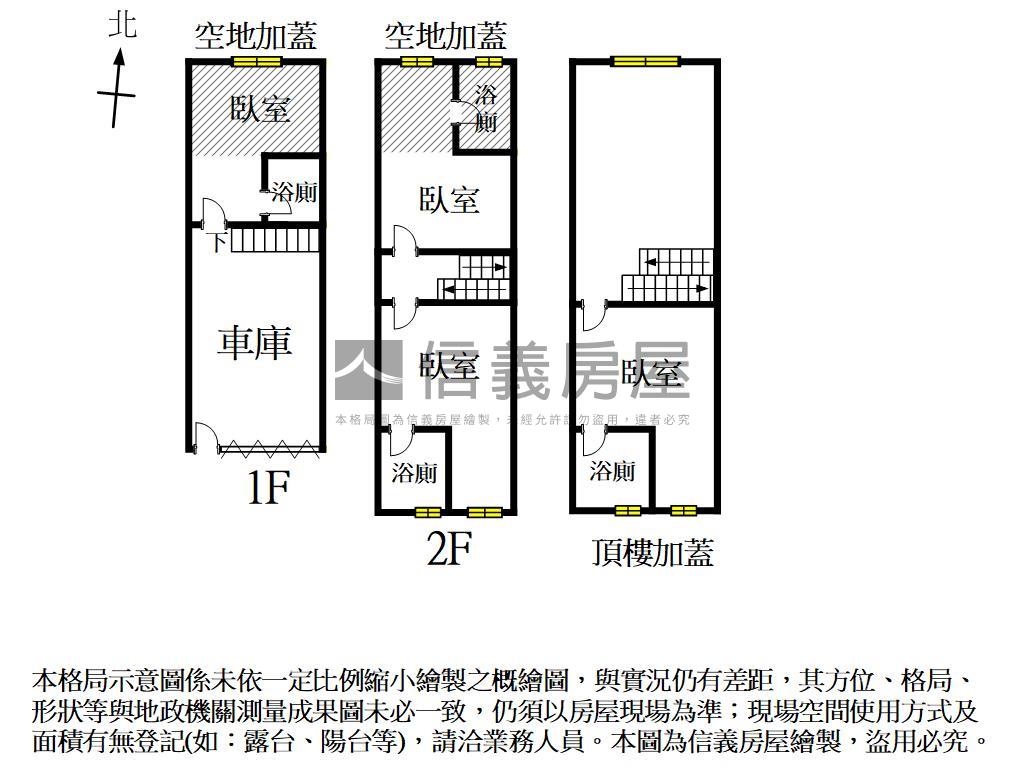 六合路車庫透天房屋室內格局與周邊環境