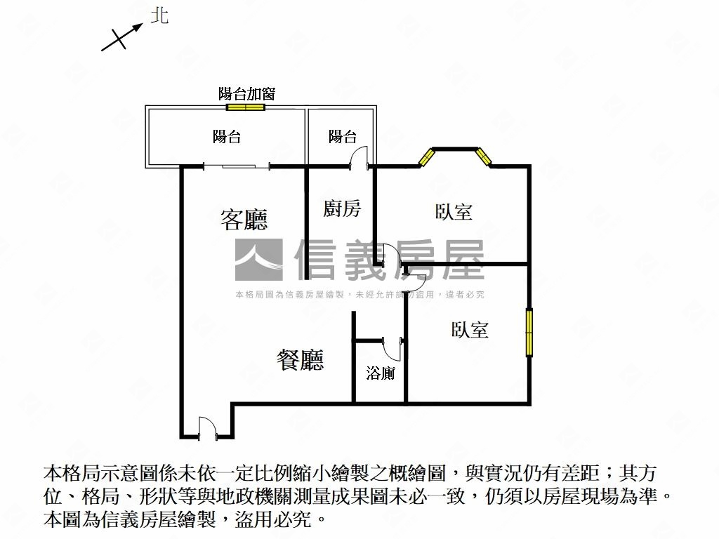 擁抱陽光２房平車房屋室內格局與周邊環境