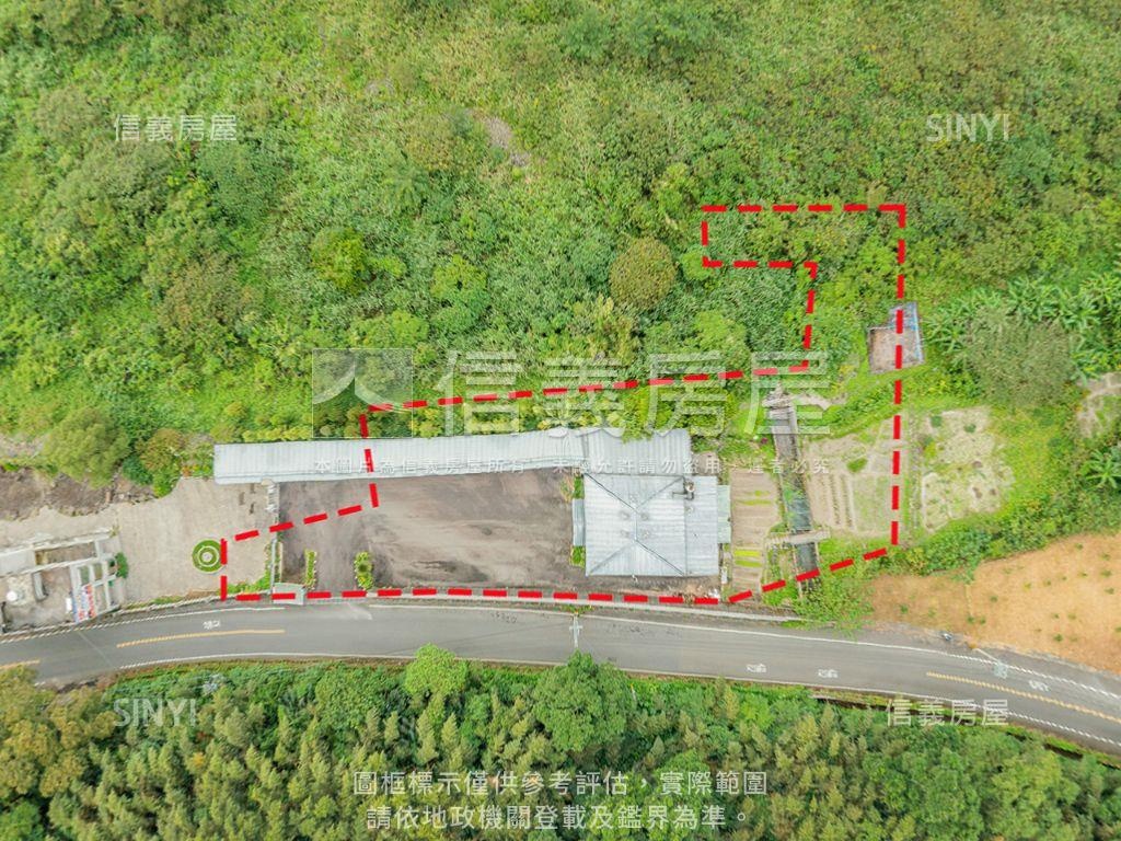 尖石近內灣平坦臨路原保地房屋室內格局與周邊環境