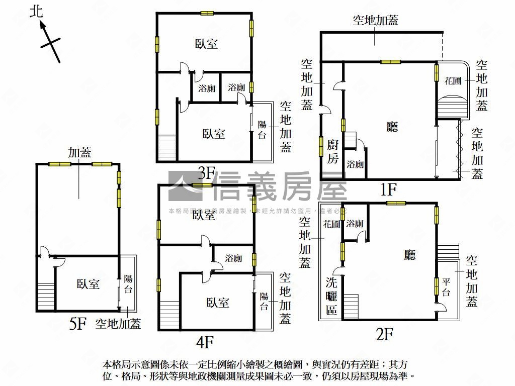 屏東市透天三角窗房屋室內格局與周邊環境