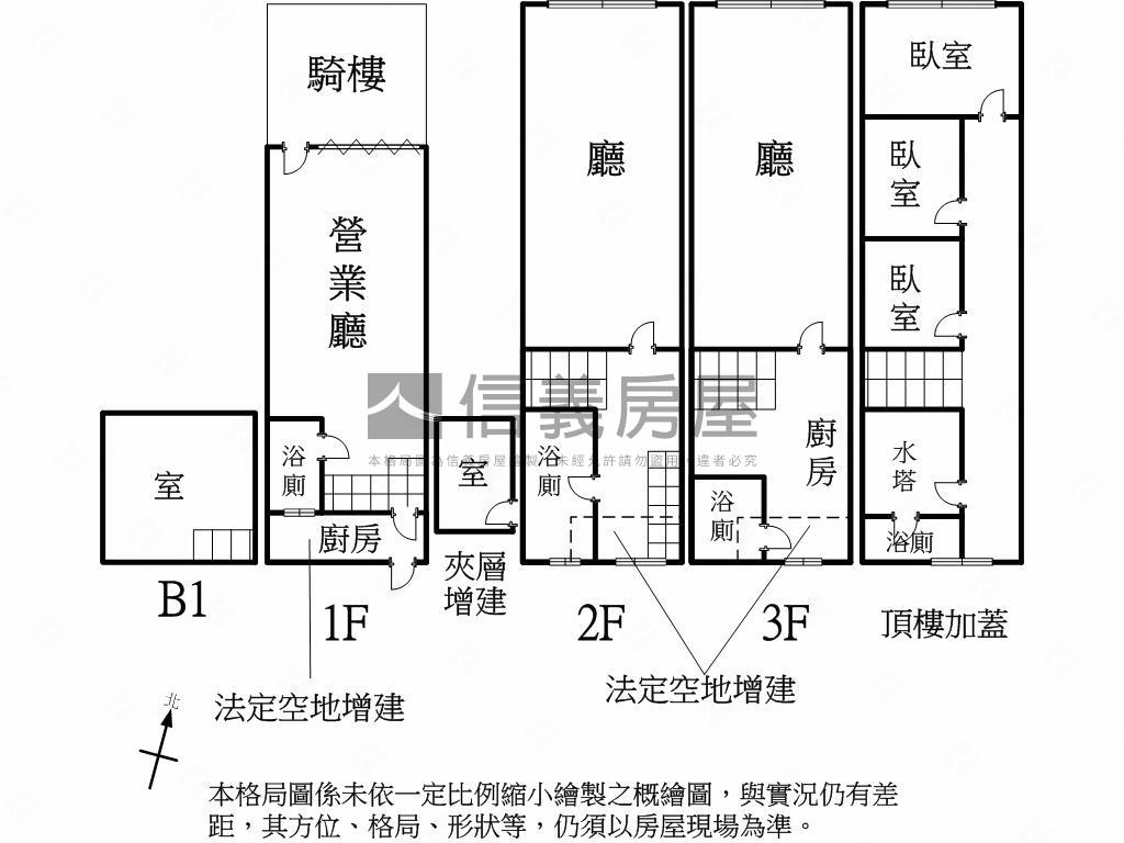 三多一路上‧結市熱鬧透店房屋室內格局與周邊環境