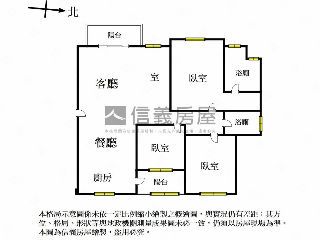 龍耀上和苑三房車位房屋室內格局與周邊環境