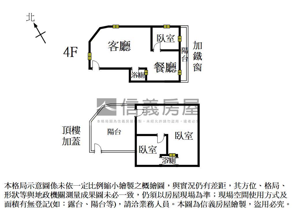 中西區│建興學區頂樓公寓房屋室內格局與周邊環境