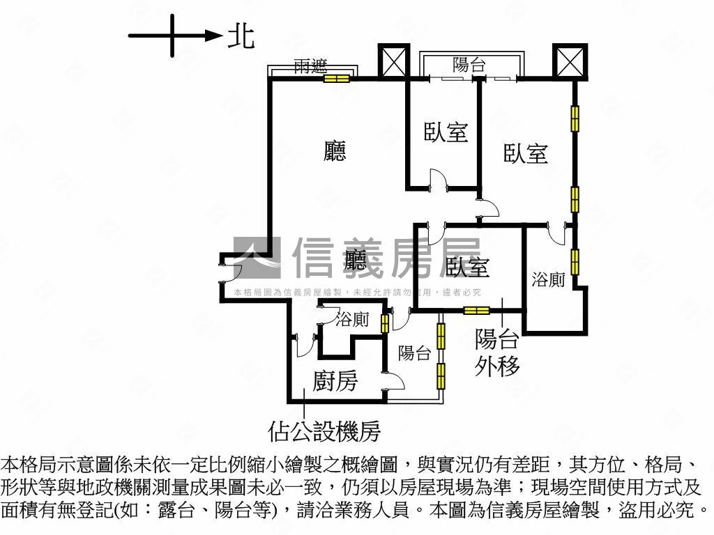 忠泰建設面樹海景觀大三房房屋室內格局與周邊環境