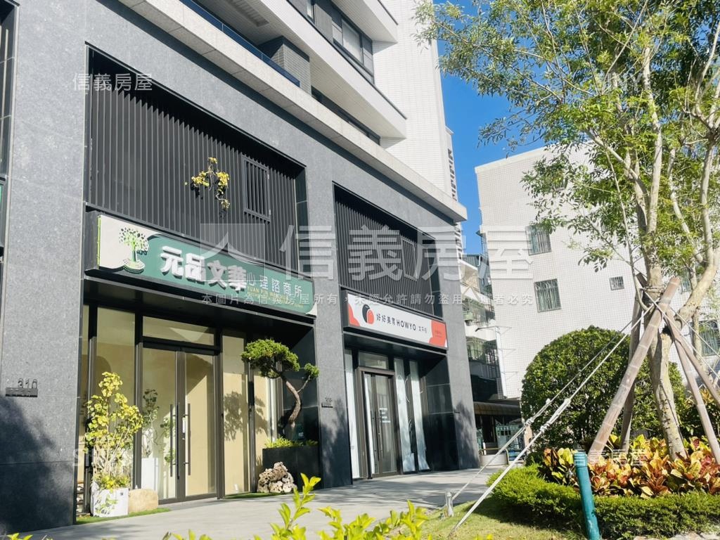 國泰文府硯邊間店面房屋室內格局與周邊環境