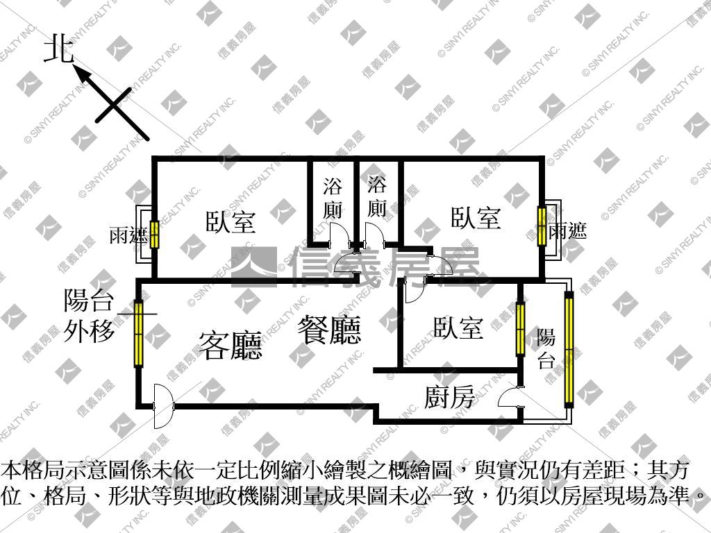 逢甲高樓樹海三房平車房屋室內格局與周邊環境