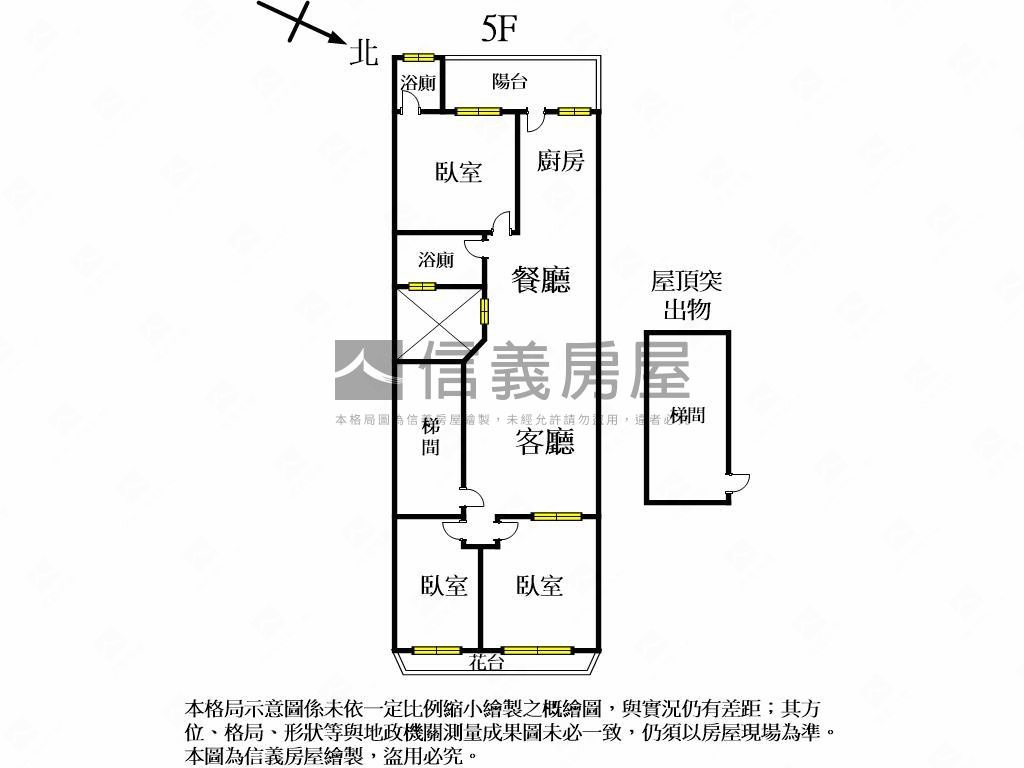 東區三房重新裝潢公寓房屋室內格局與周邊環境