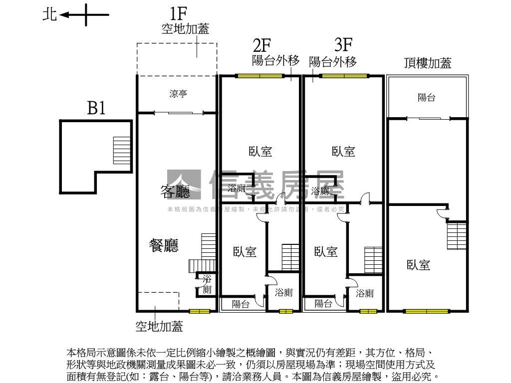 西區大同街透店★公益路旁房屋室內格局與周邊環境