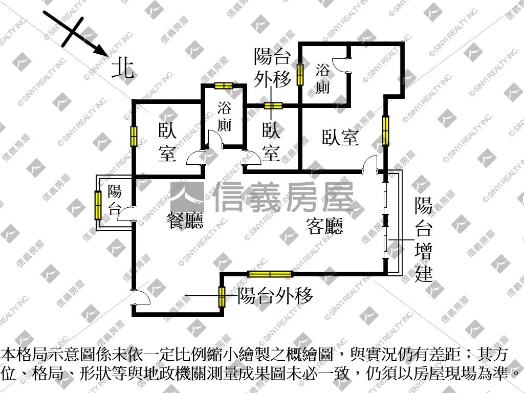 近園區敘敘美典雅優質三房房屋室內格局與周邊環境