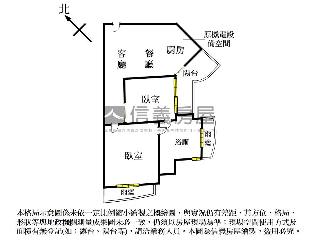 ●信義香榭高樓小豪宅●房屋室內格局與周邊環境