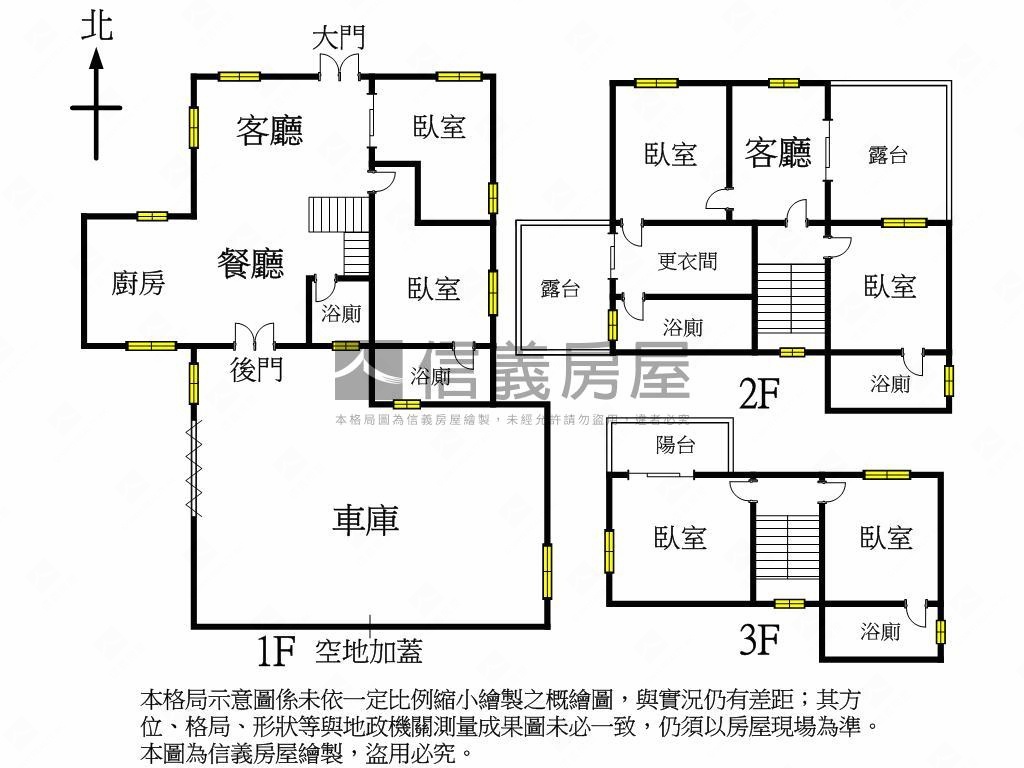 宜蘭松柏居馥房屋室內格局與周邊環境