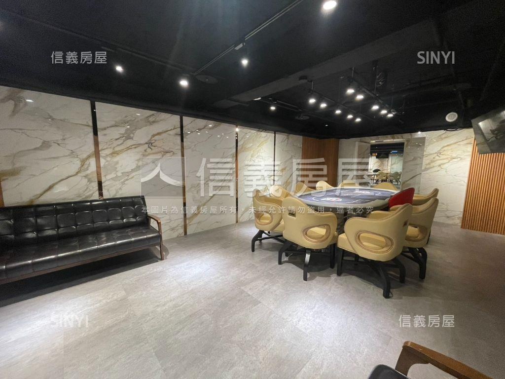 仁愛國館商業百坪店面房屋室內格局與周邊環境