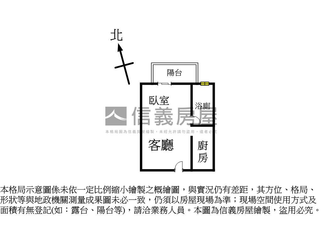 櫻花昕光之櫻稀有一房一廳房屋室內格局與周邊環境