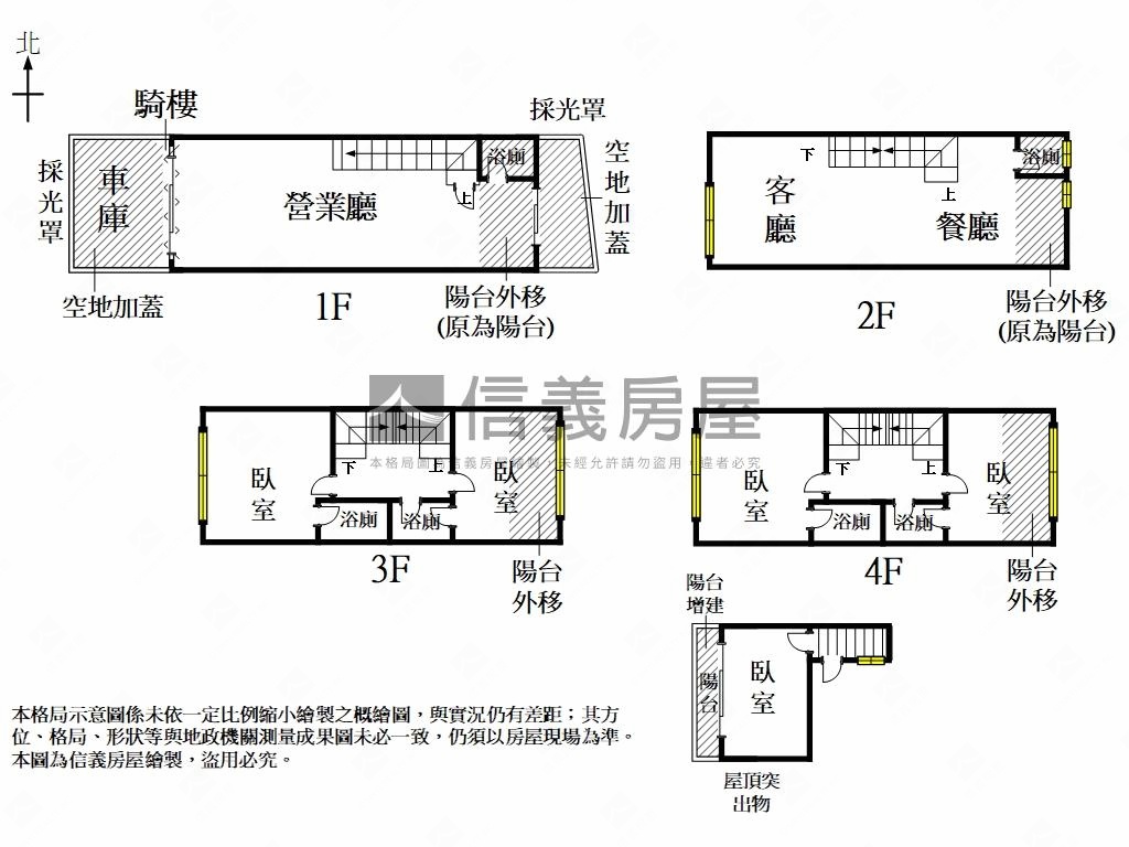 二王路吃市金店房屋室內格局與周邊環境