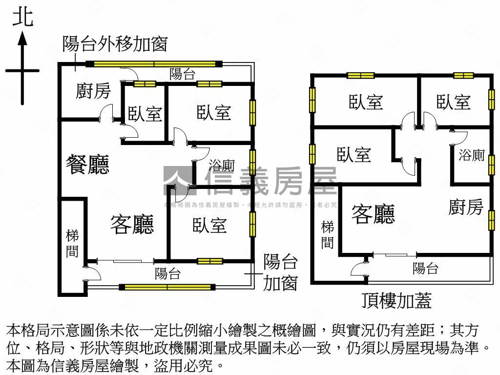 南雅方正頂樓大空間房屋室內格局與周邊環境