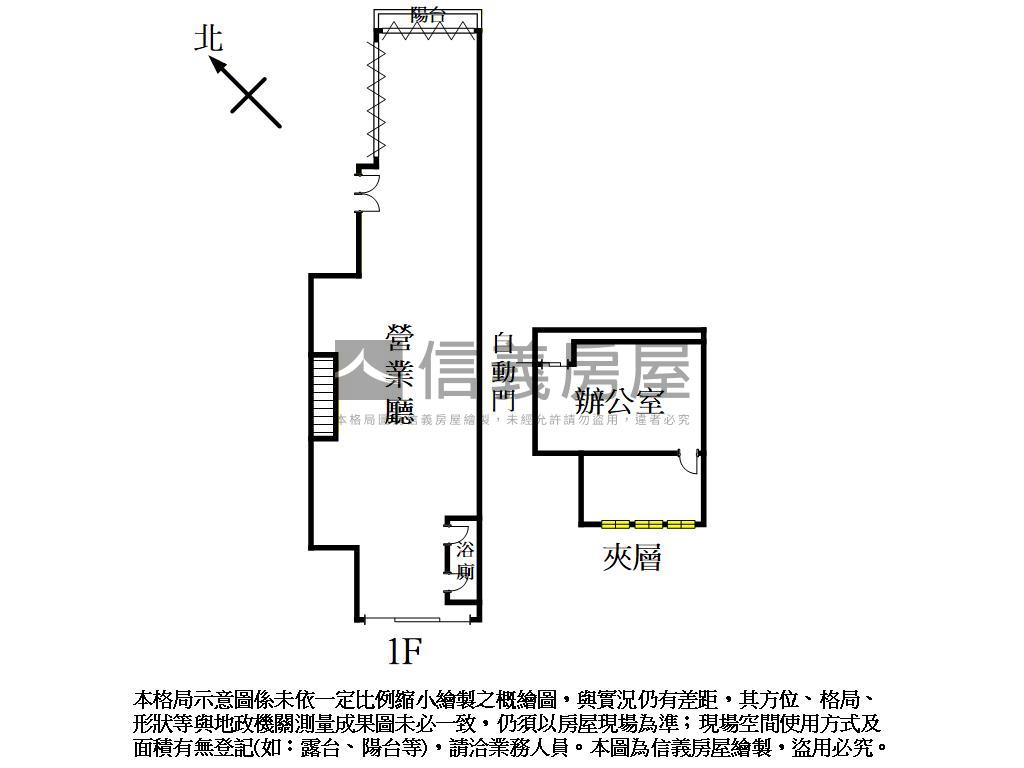 八德挑高漂亮廠辦１房屋室內格局與周邊環境