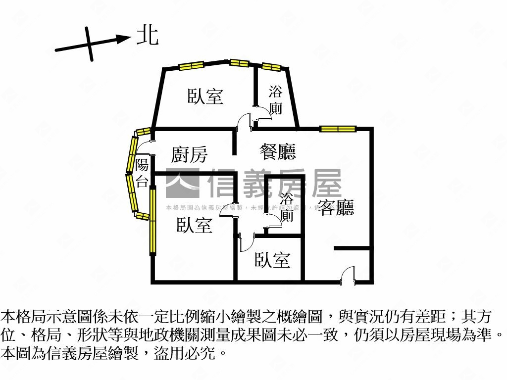 天母美校旁美華廈電梯房屋室內格局與周邊環境