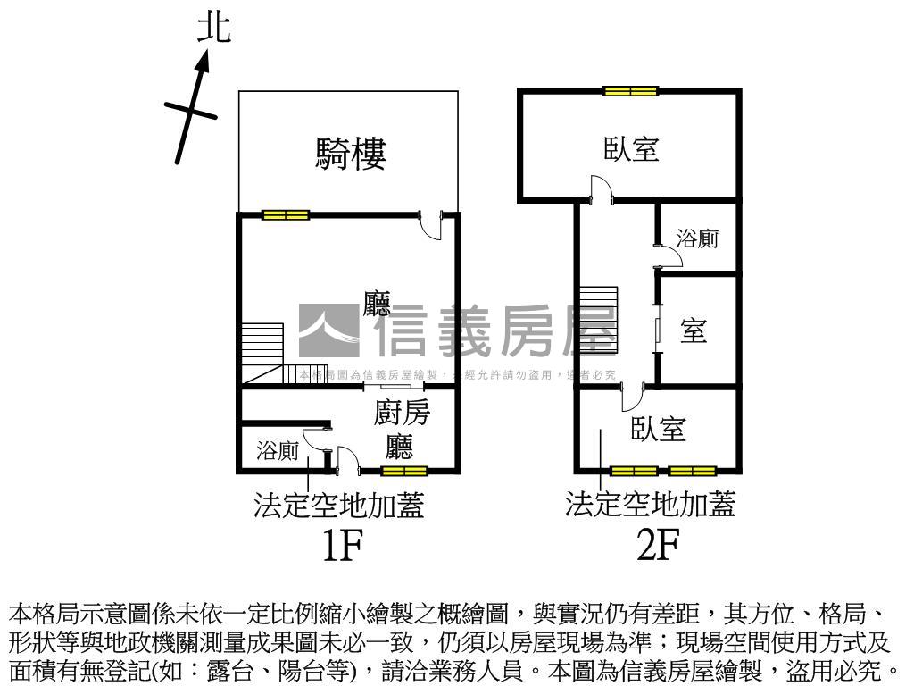 ⭐仁武近公園１＋２樓店住房屋室內格局與周邊環境